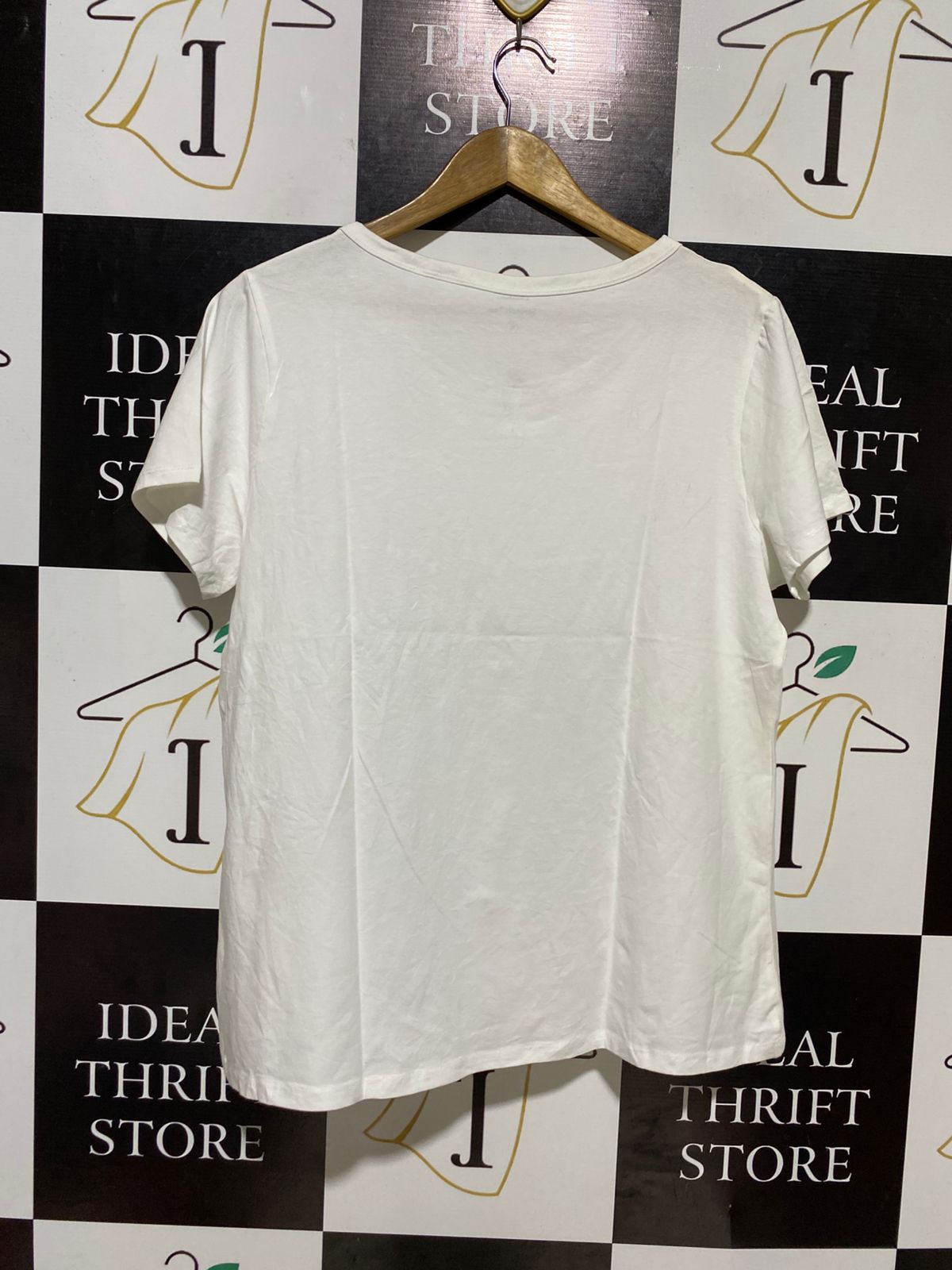 BRILLIANT BASICS |XL| BUST 20| B17| WOMEN’S ESSENTIAL COTTON STRETCH TEE