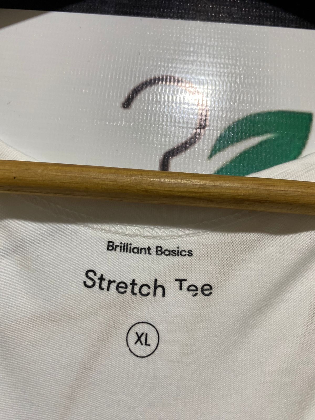 BRILLIANT BASICS |XL| BUST 20| B17| WOMEN’S ESSENTIAL COTTON STRETCH TEE