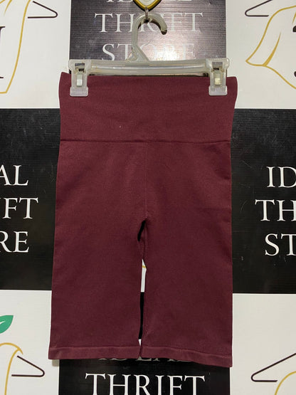 ANKO |XXS| WAIST 22| B17| HIGH-WAISTED SEAMLESS BIKER SHORTS