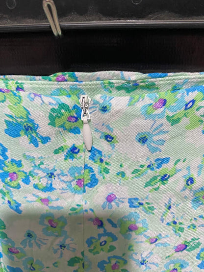 PRIMARK CARES |S| BUST 15| B17| FLORAL V-NECK CROP TOP & MIDI SKIRT CO-ORD SET