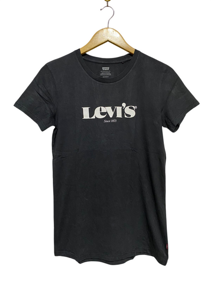 LEVIS |M| BUST 17| B17| CLASSIC LOGO GRAPHIC T-SHIRT IN FADED BLACK