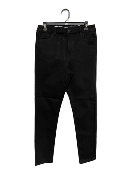 NEW LOOK JENNA |L| WAIST 30| B18| CLASSIC HIGH-WAISTED BLACK SKINNY JEANS