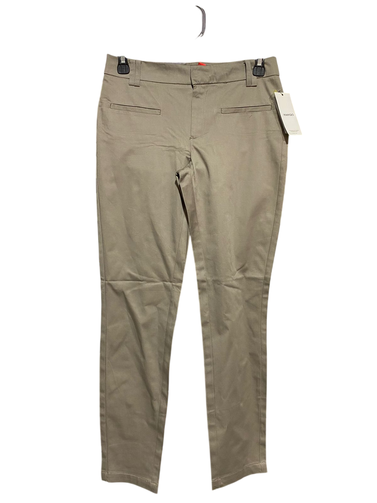 MANGO BASIC |M| WAIST 28| B18| TAILORED SLIM-FIT CHINOS IN SAND BEIGE