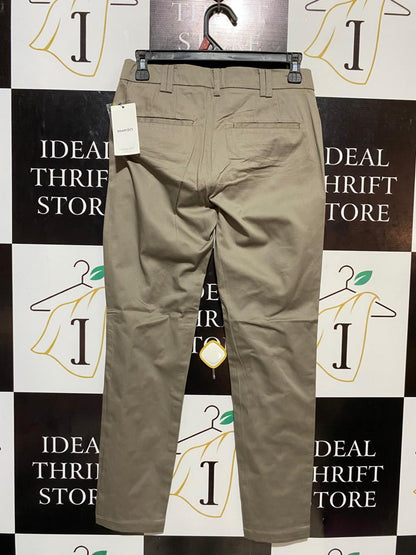 MANGO BASIC |M| WAIST 28| B18| TAILORED SLIM-FIT CHINOS IN SAND BEIGE