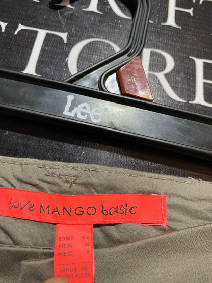 MANGO BASIC |M| WAIST 28| B18| TAILORED SLIM-FIT CHINOS IN SAND BEIGE