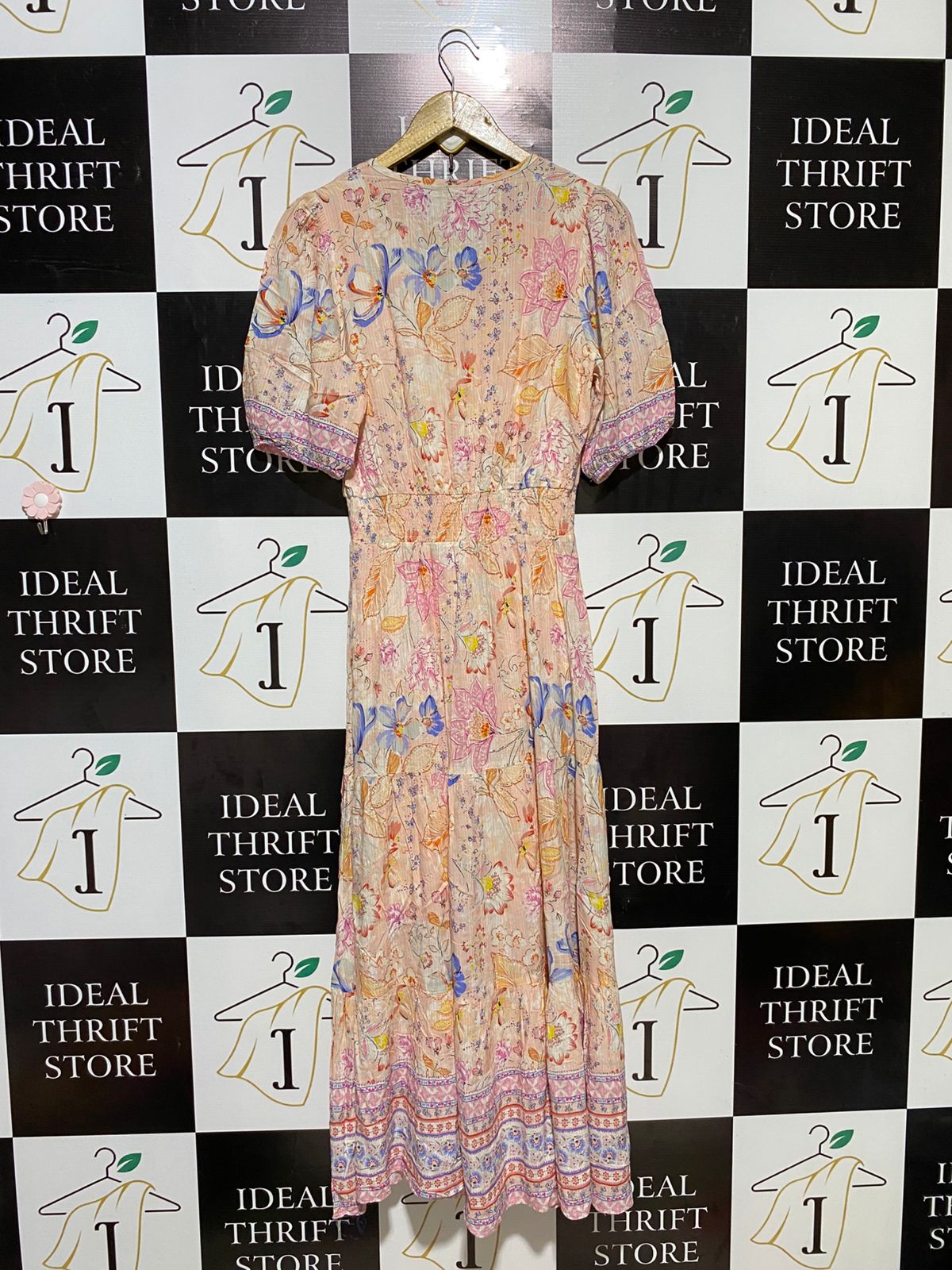 FOREVER NEW ||M| BUST 17| B17| FLORAL BOHO TIERED MAXI DRESS