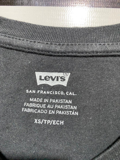 LEVIS |M| BUST 17| B17| CLASSIC LOGO GRAPHIC T-SHIRT IN FADED BLACK