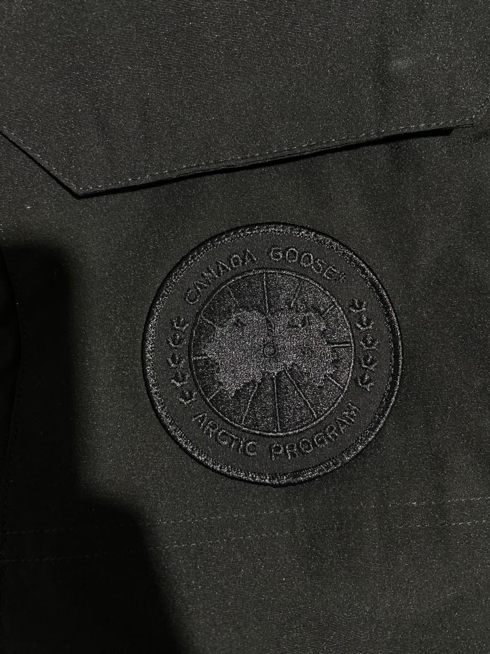 CANADA GOOSE |M/L| BUST 25| B19| BLACK LABEL HOODED PUFFER PARKA JACKET
