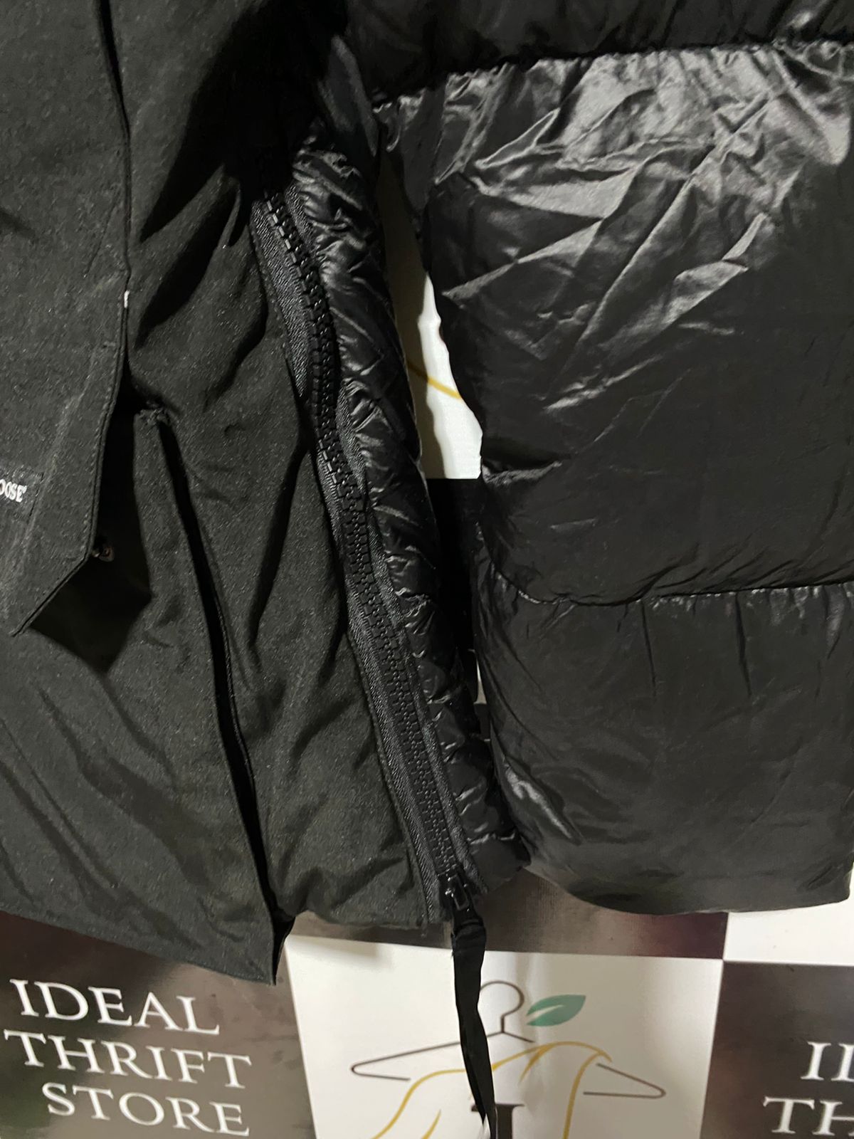 CANADA GOOSE |M/L| BUST 25| B19| BLACK LABEL HOODED PUFFER PARKA JACKET