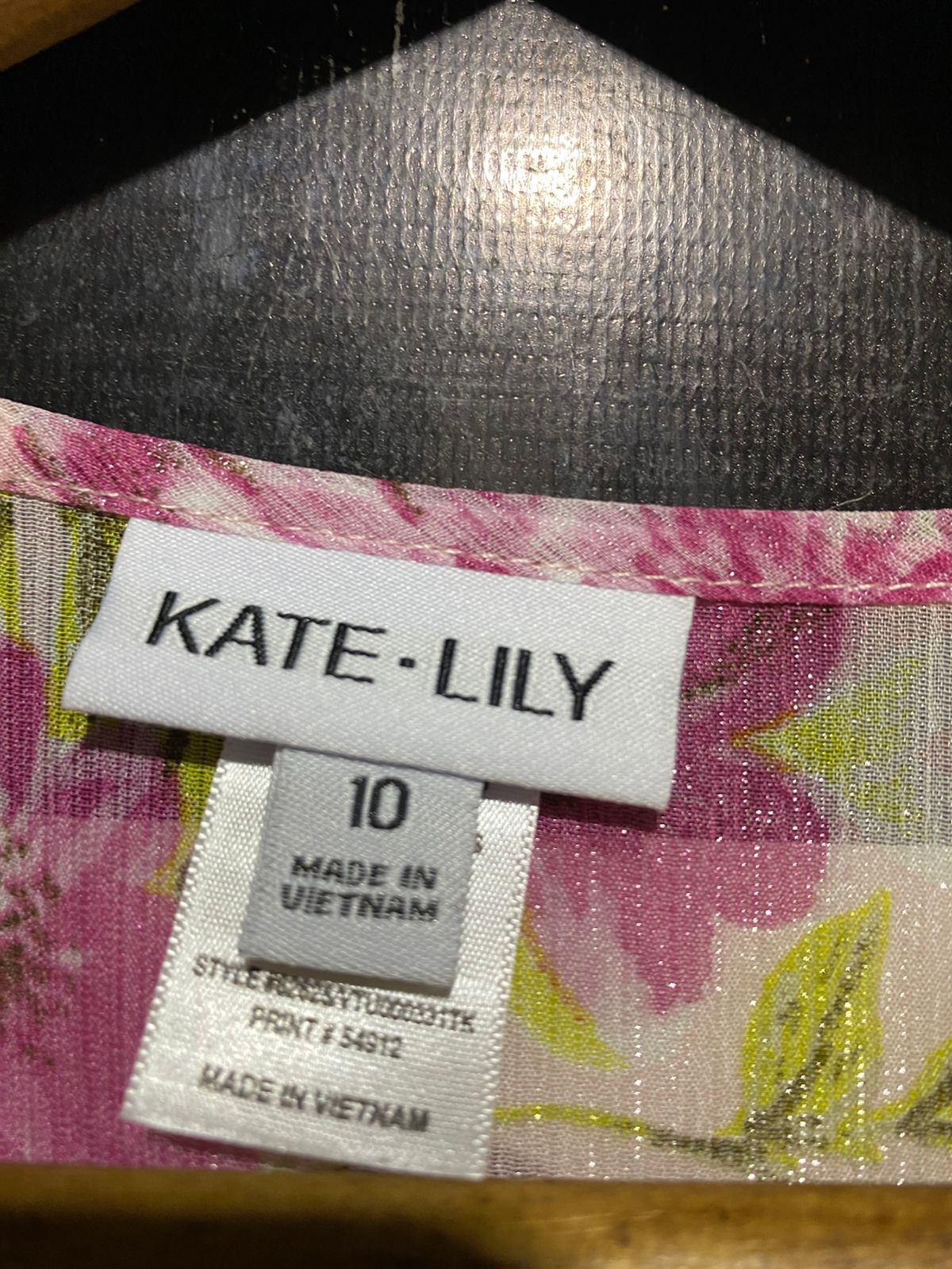 KATE LILY |M| BUST 18| B18| VIBRANT FLORAL FAUX-WRAP MAXI DRESS