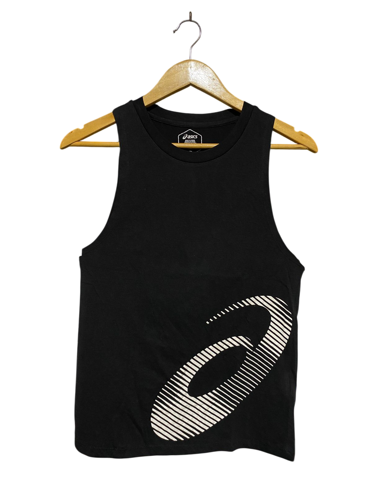 ASICS |M| BUST 16| B20| PERFORMANCE GRAPHIC TANK - JET BLACK