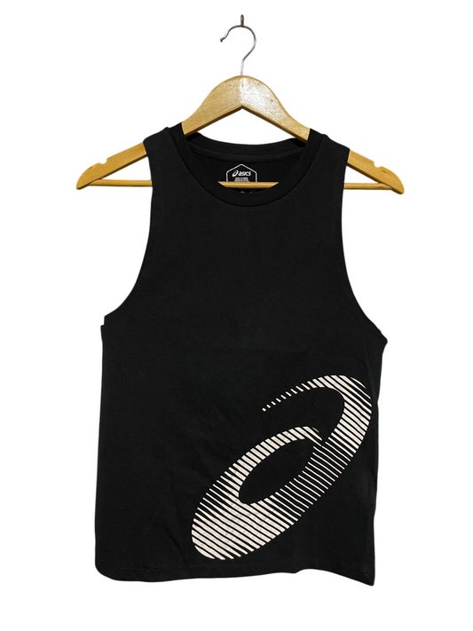 ASICS |M| BUST 16| B20| PERFORMANCE GRAPHIC TANK - JET BLACK