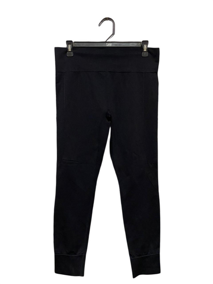 CIRCUIT |L| WAIST 30| B20| PREMIUM HIGH-WAISTED JET BLACK ACTIVEWEAR LEGGINGS