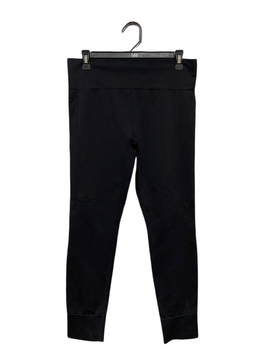 CIRCUIT |L| WAIST 30| B20| PREMIUM HIGH-WAISTED JET BLACK ACTIVEWEAR LEGGINGS