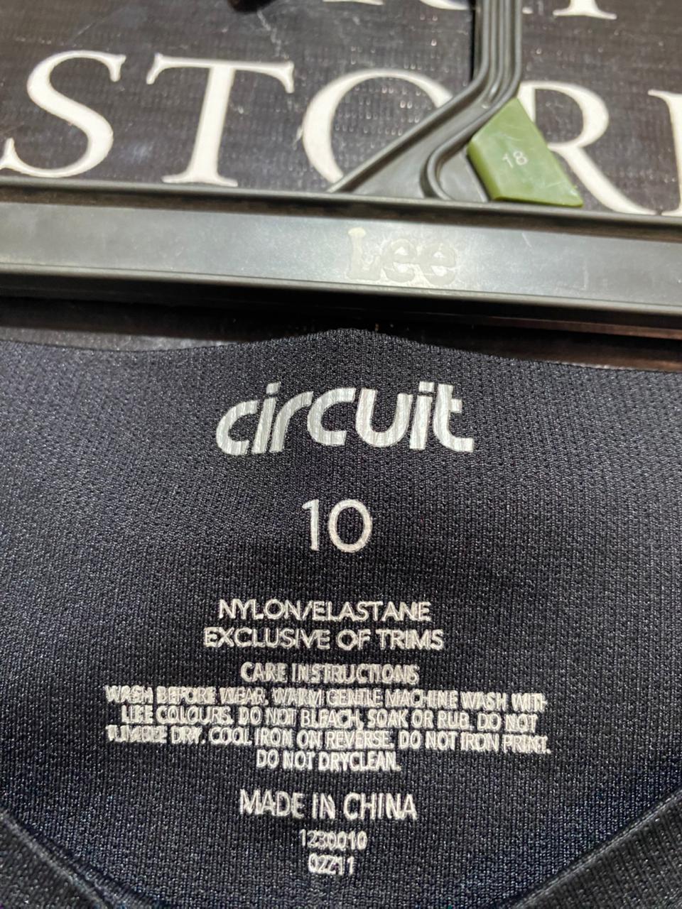 CIRCUIT |XS| WAIST 24| B20| PREMIUM HIGH-WAISTED BLACK ACTIVEWEAR LEGGINGS