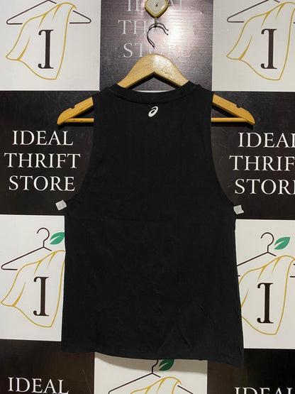 ASICS |M| BUST 16| B20| PERFORMANCE GRAPHIC TANK - JET BLACK