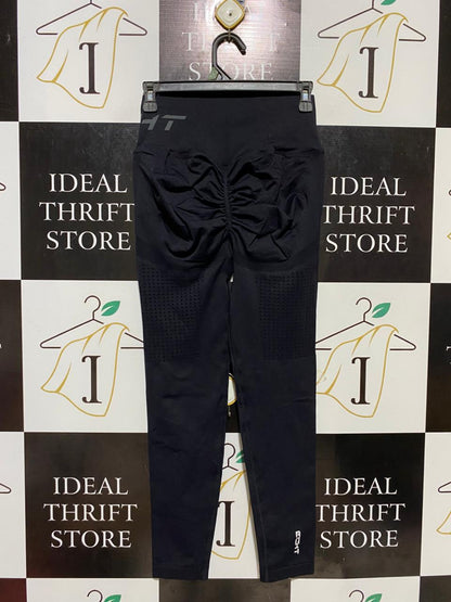 |XS| WAIST 24| B20| PERFORMANCE LEGGINGS - ONYX BLACK