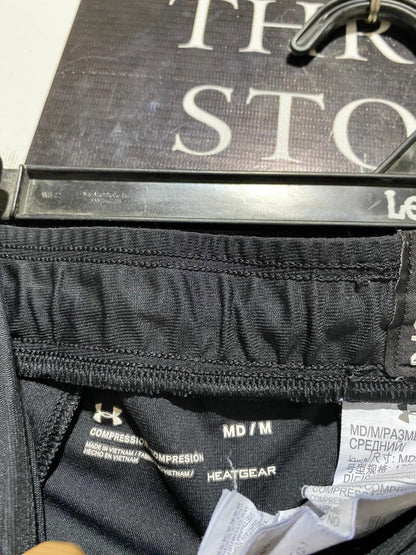 ANDER ARMOUR |S| WAIST 26| B20| PERFORMANCE TRACK PANTS - JET BLACK