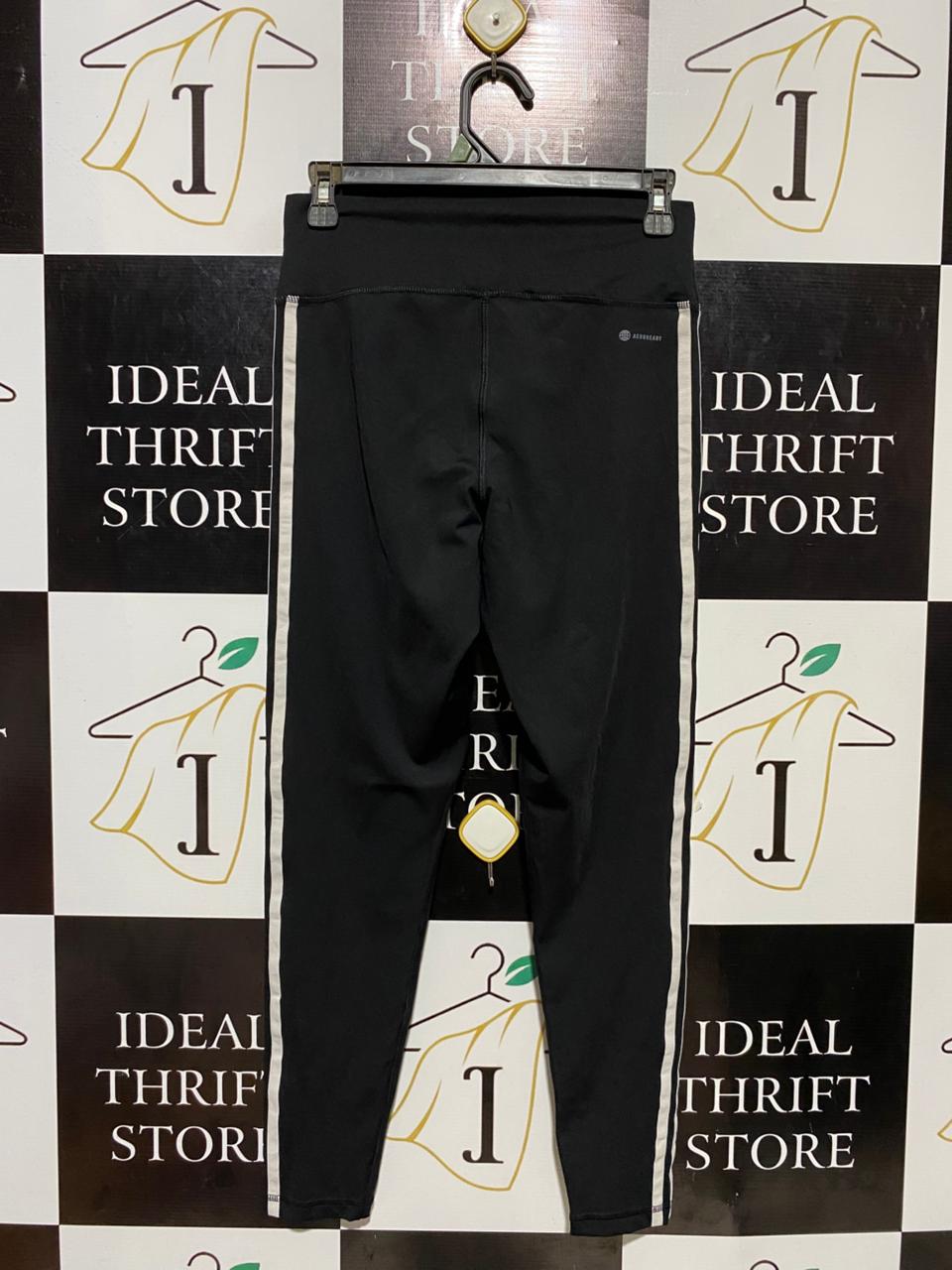ADIDAS |M| WAIST 27| B20| HIGH-WAISTED 3-STRIPE ACTIVEWEAR LEGGINGS