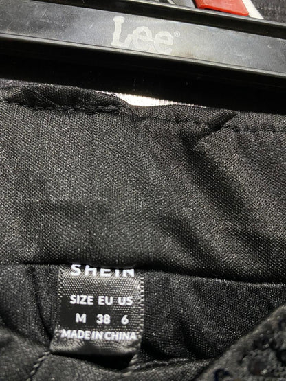 SHEIN |M| WAIST 27| B20| BLACK SHIMMER SEQUIN JOGGER PANTS