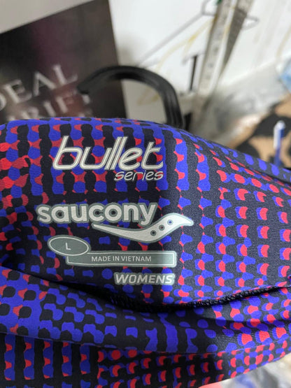 BULLET |L| WAIST 29| B20| WOMEN'S PRINTED PERFORMANCE RUNNING SHORTS