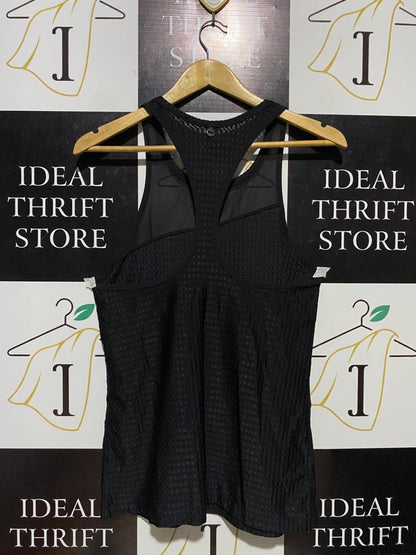 LORNA JANE |L| BUST 17| B20| PREMIUM BLACK MESH PERFORMANCE TANK TOP