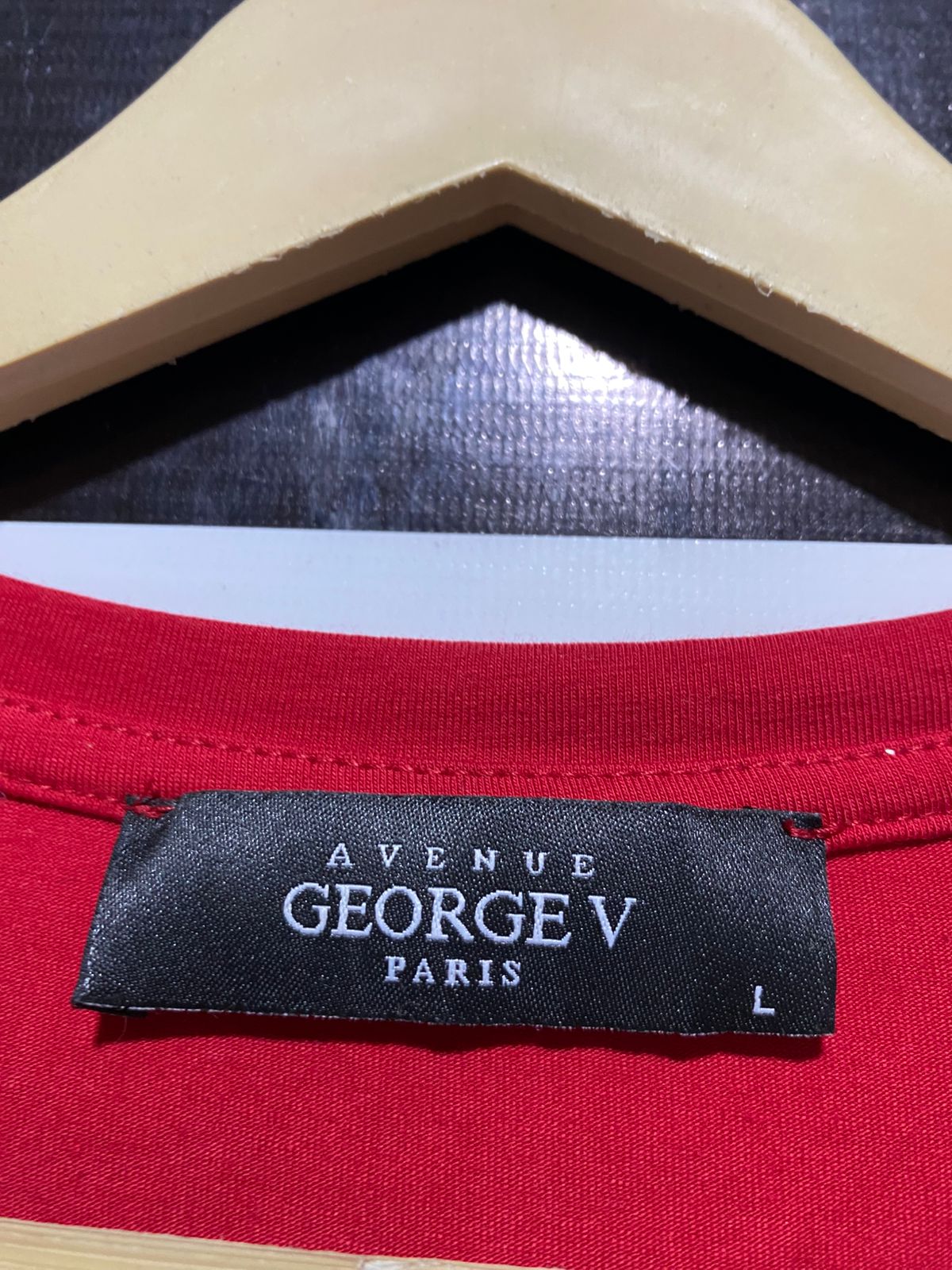 GEORGEV |L| BUST 21| B20| LUXURY RED TIGER GRAPHIC T-SHIRT
