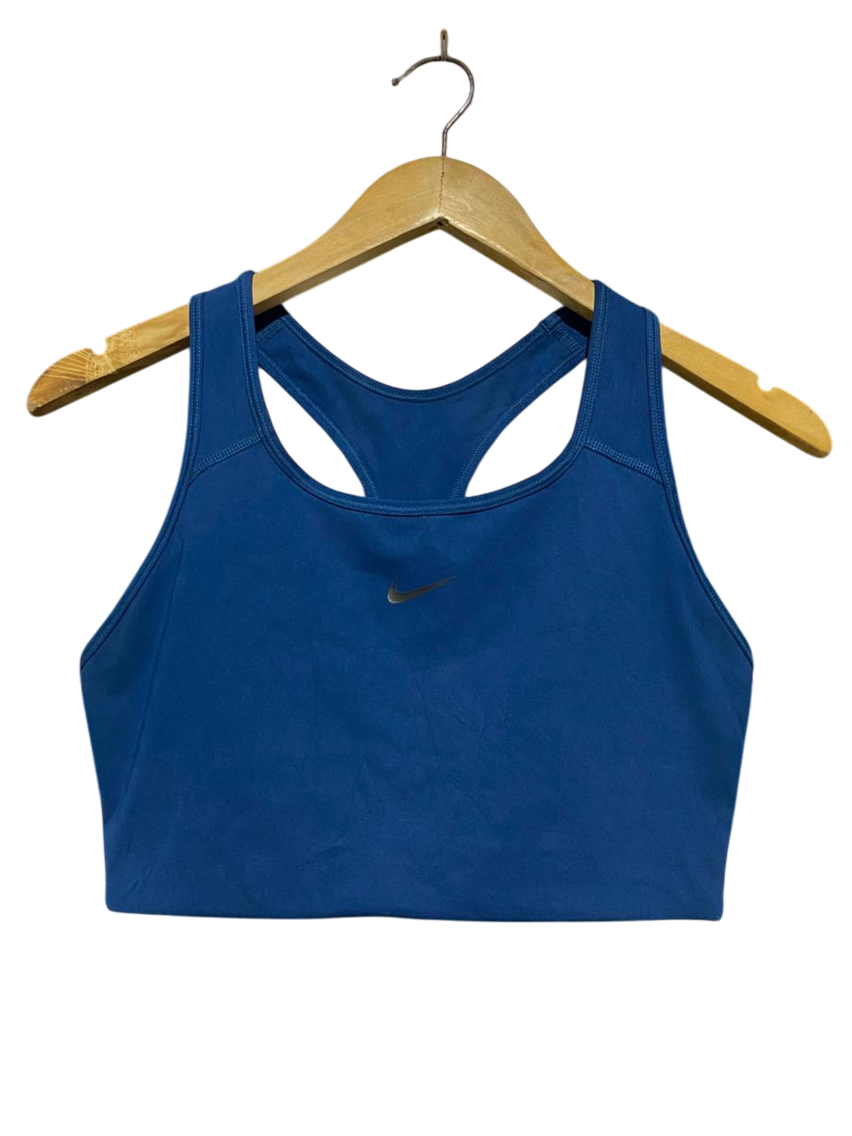 |M| BUST 15| B20| WOMEN'S STRAPPY CROSS-BACK SPORTS BRA - VIBRANT TEAL