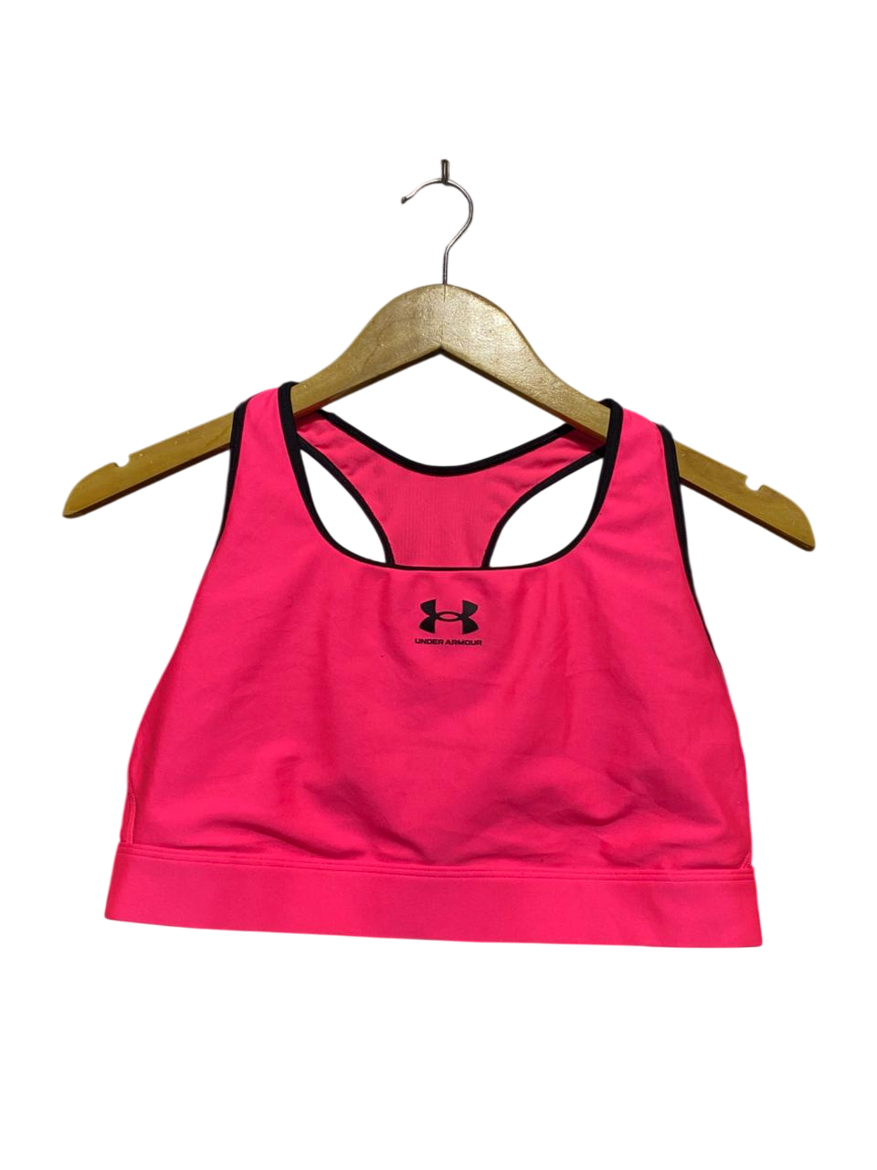 ANDER ARMOUR |XL| BUST 15| B20| WOMEN'S HOT PINK RACERBACK SPORTS BRA