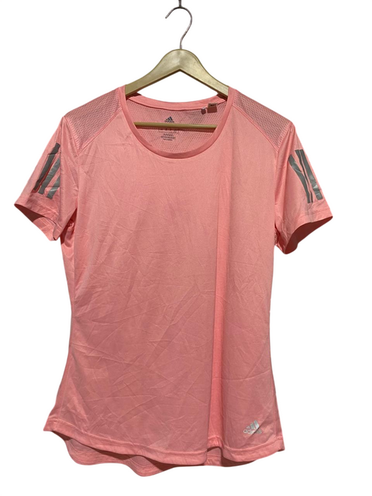 ADIDAS |L| BUST 20| B20| AEROREADY WOMEN'S PINK RUNNING T-SHIRT