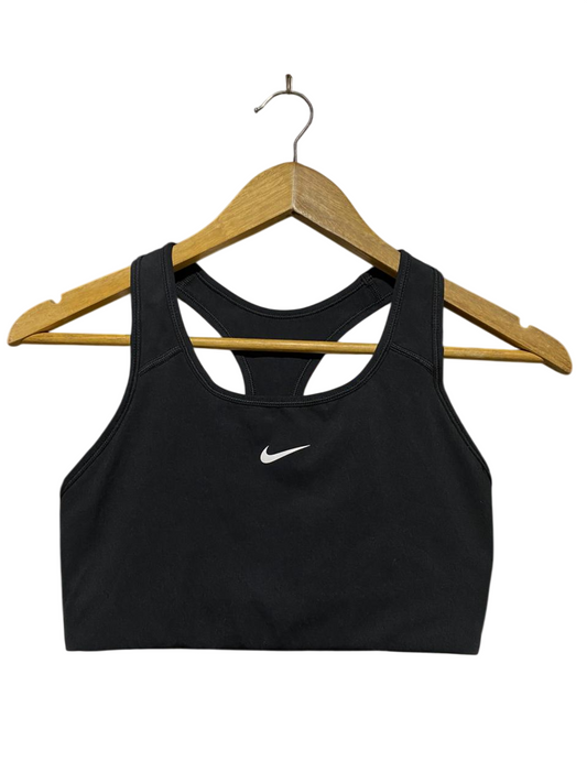 |M| BUST 14| B20| WOMEN'S DRI-FIT RACERBACK SPORTS BRA IN BLACK