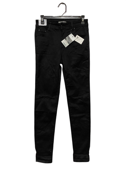 WAKEE |M| WAIST 28| B20| WOMEN'S HIGH-RISE BLACK RIPPED SKINNY JEANS
