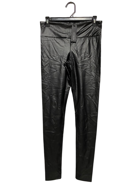 COTTON ON |M| WAIST 28| B20| FAUX LEATHER HIGH-WAIST LEGGINGS