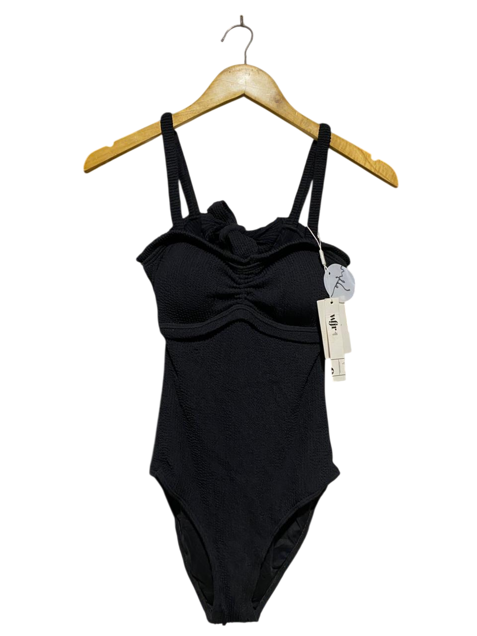 WFJR |M| BUST 13| B20| TEXTURED SEAMLESS ONE-PIECE SWIMSUIT