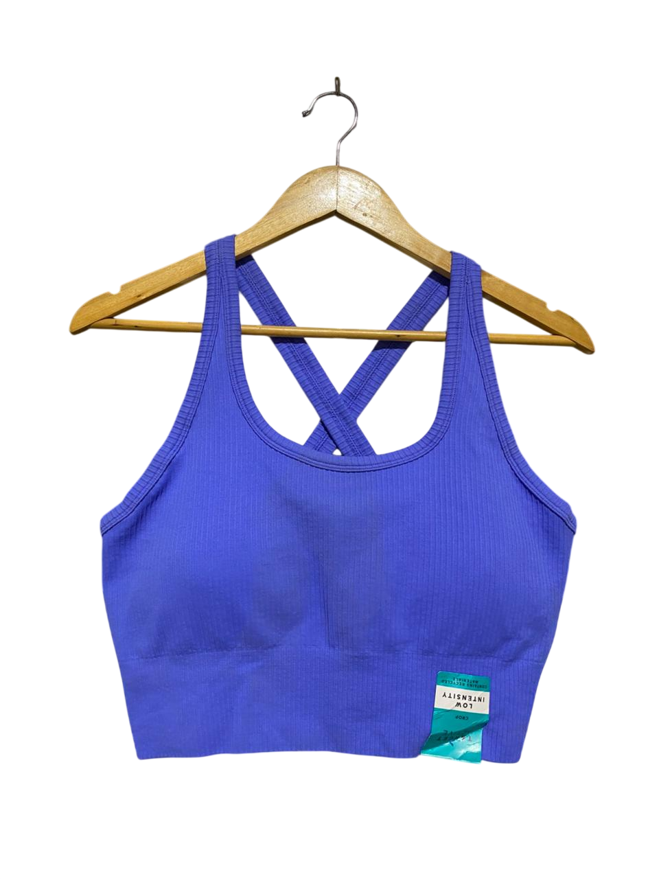 ACTIVE |XL| BUST 17| B20| WOMEN'S TURQUOISE BLUE SEAMLESS SPORTS BRA