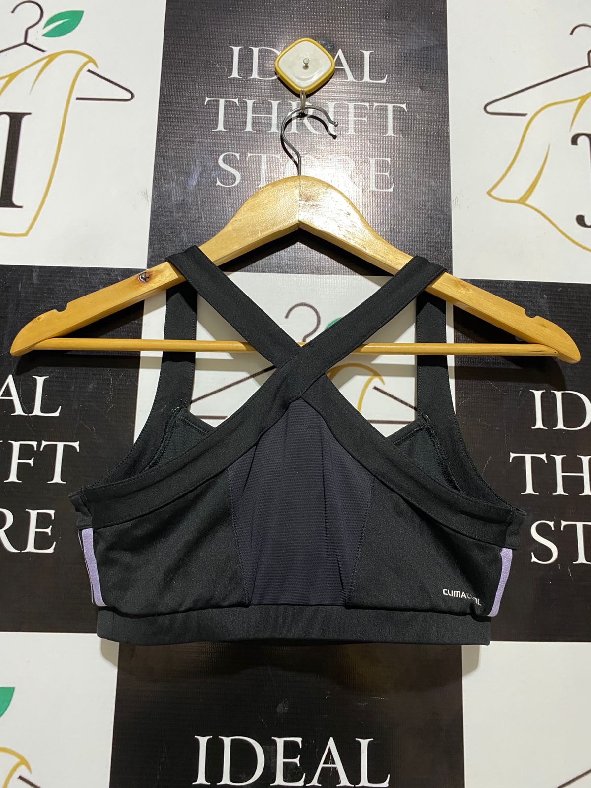 ADIDAS |M| BUST 14| B20| WOMEN'S PINK MARL RACERBACK SPORTS BRA