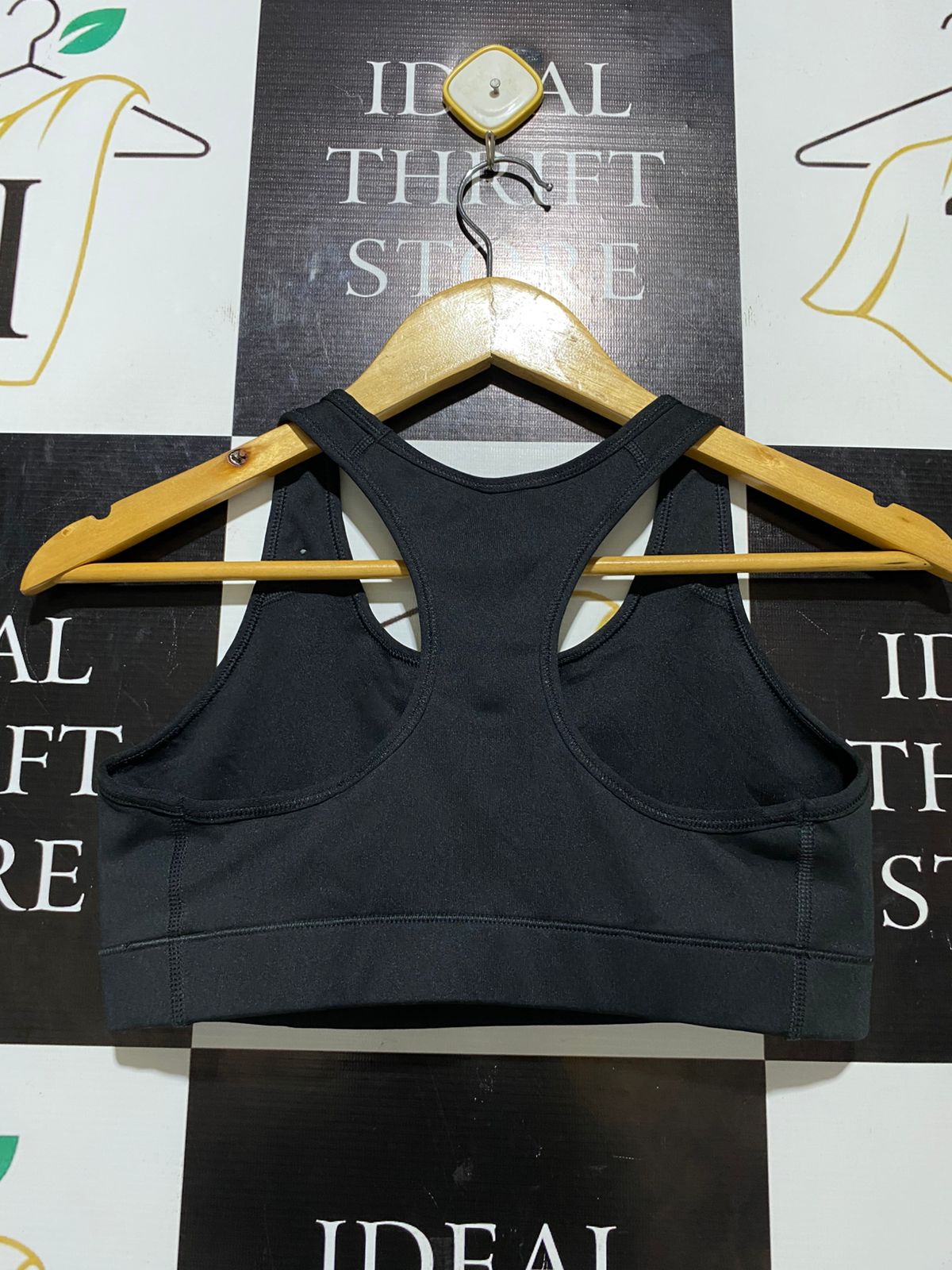 NIKE |M| BUST 14| B20| WOMEN'S BLACK PERFORMANCE SPORTS BRA