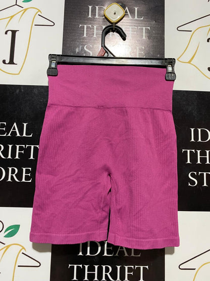 ACTIVE |XS| WAIST 24| B20| HIGH-RISE SEAMLESS BIKE SHORTS