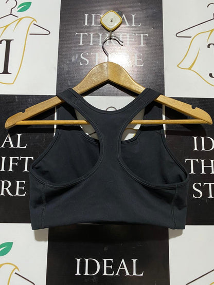 |M| BUST 14| B20| WOMEN'S DRI-FIT RACERBACK SPORTS BRA IN BLACK