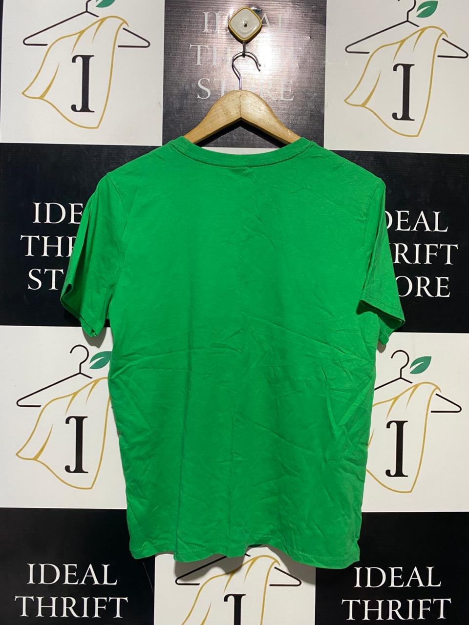 ANKO |L| BUST 20| B20| WOMEN'S "THE SEASON TO SPARKLE" SEQUIN GRAPHIC TEE - VIBRANT GREEN
