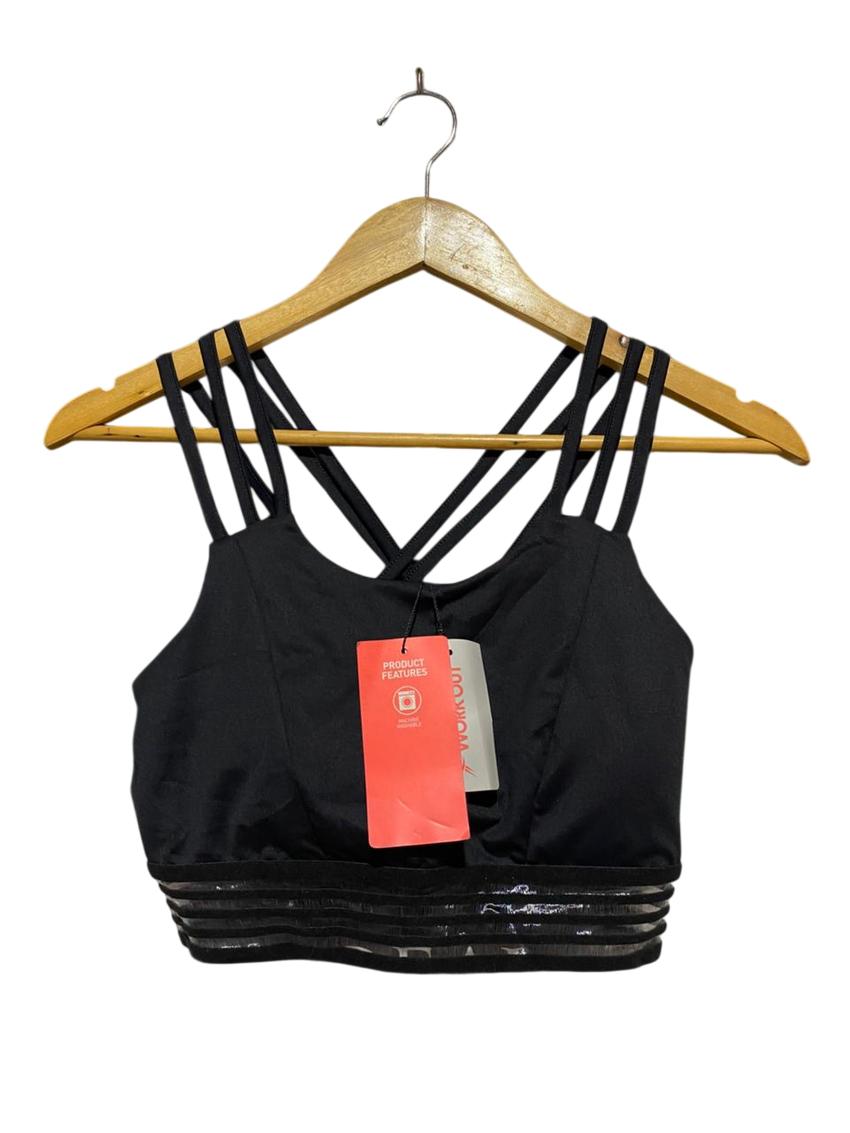 WORKOUT |S| BUST 15| B21| WOMEN'S MULTI-STRAP WORKOUT SPORTS BRA