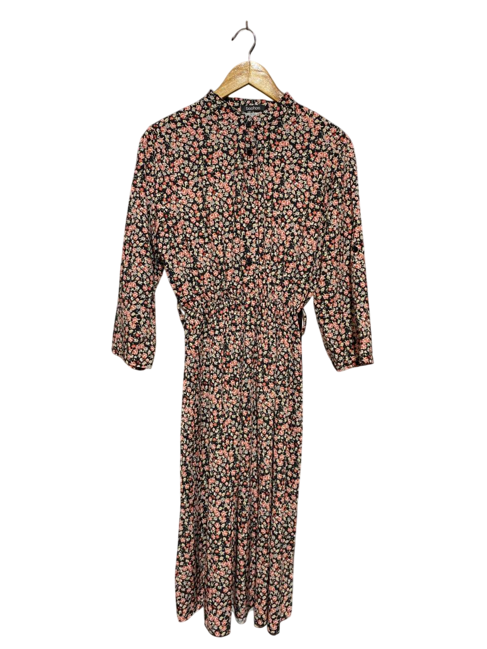 BOOHOO |M| BUST 18| B21| DITSY FLORAL MIDI DRESS