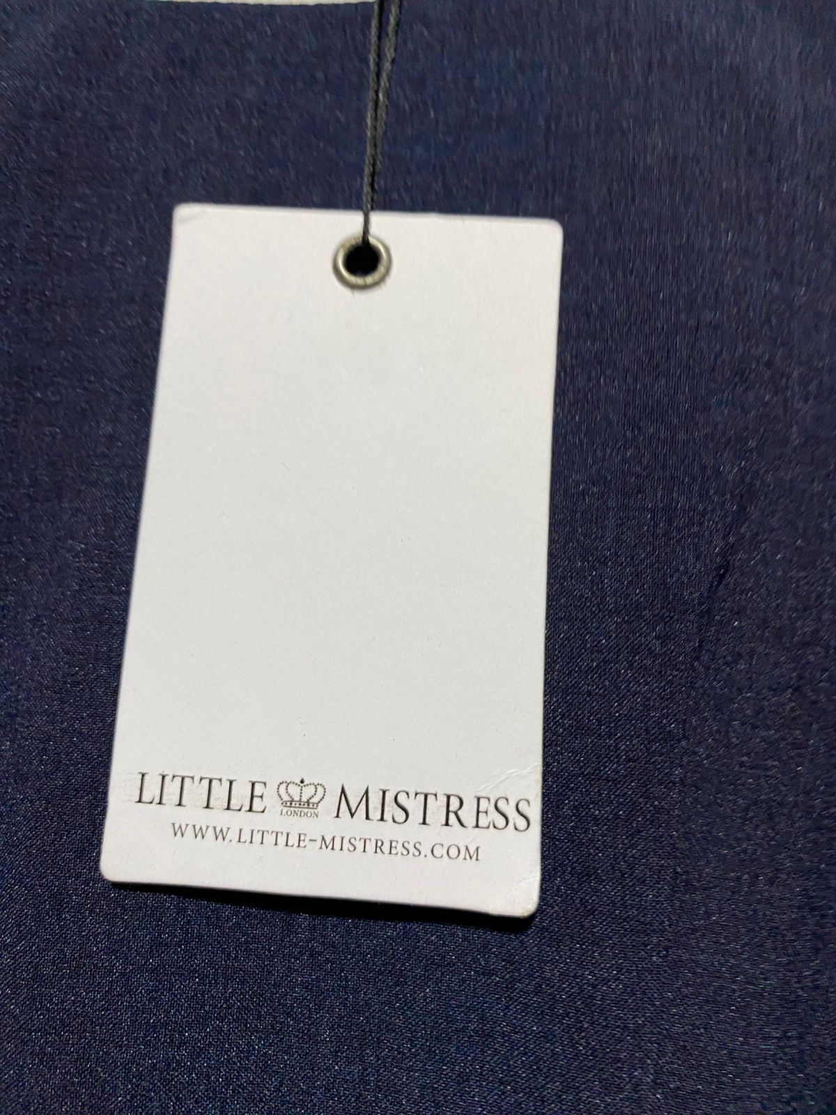 LITTLE MISTRESS |M| BUST 17| C2| NAVY BLUE SHORT SLEEVE A-LINE MINI DRESS
