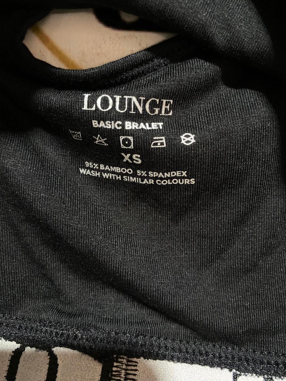 LOUNGE |XS| BUST 12| B21| WOMEN'S BAMBOO TRIANGLE BRA