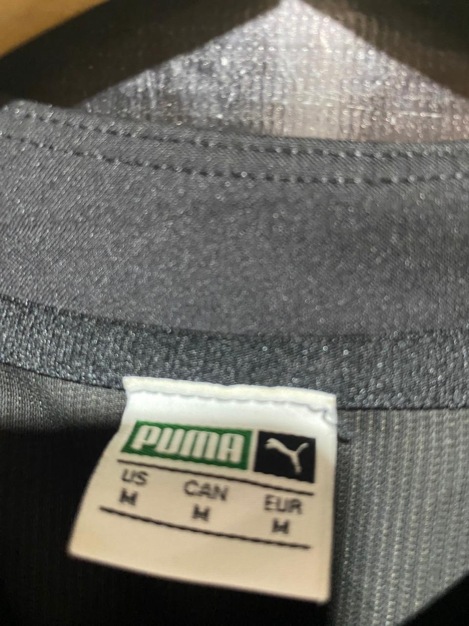 PUMA |M| BUST 16| B21| WOMEN'S ACTIVE ASYMMETRIC CROP TOP - CLASSIC BLACK - HIGH NECK DESIGN