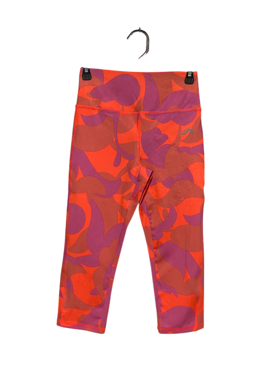 CRIVIT |XS| WAIST 24| B21| WOMEN'S HIGH-WAISTED ABSTRACT PRINT CAPRI LEGGINGS