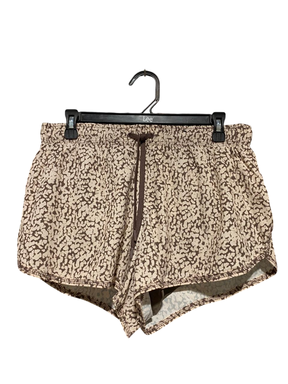 COTTON ON |XL| WAIST 32| B21| WOMEN'S ANIMAL PRINT DRAWSTRING RUNNING SHORTS