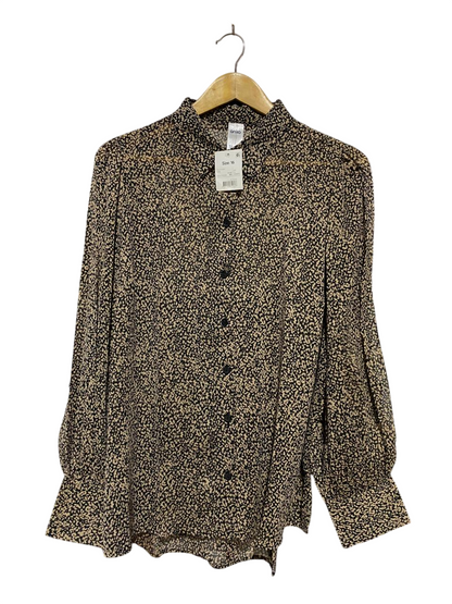 ANKO |XL| BUST 22| B21| WOMENS ANIMAL PRINT LONG SLEEVE BUTTON DOWN BLOUSE
