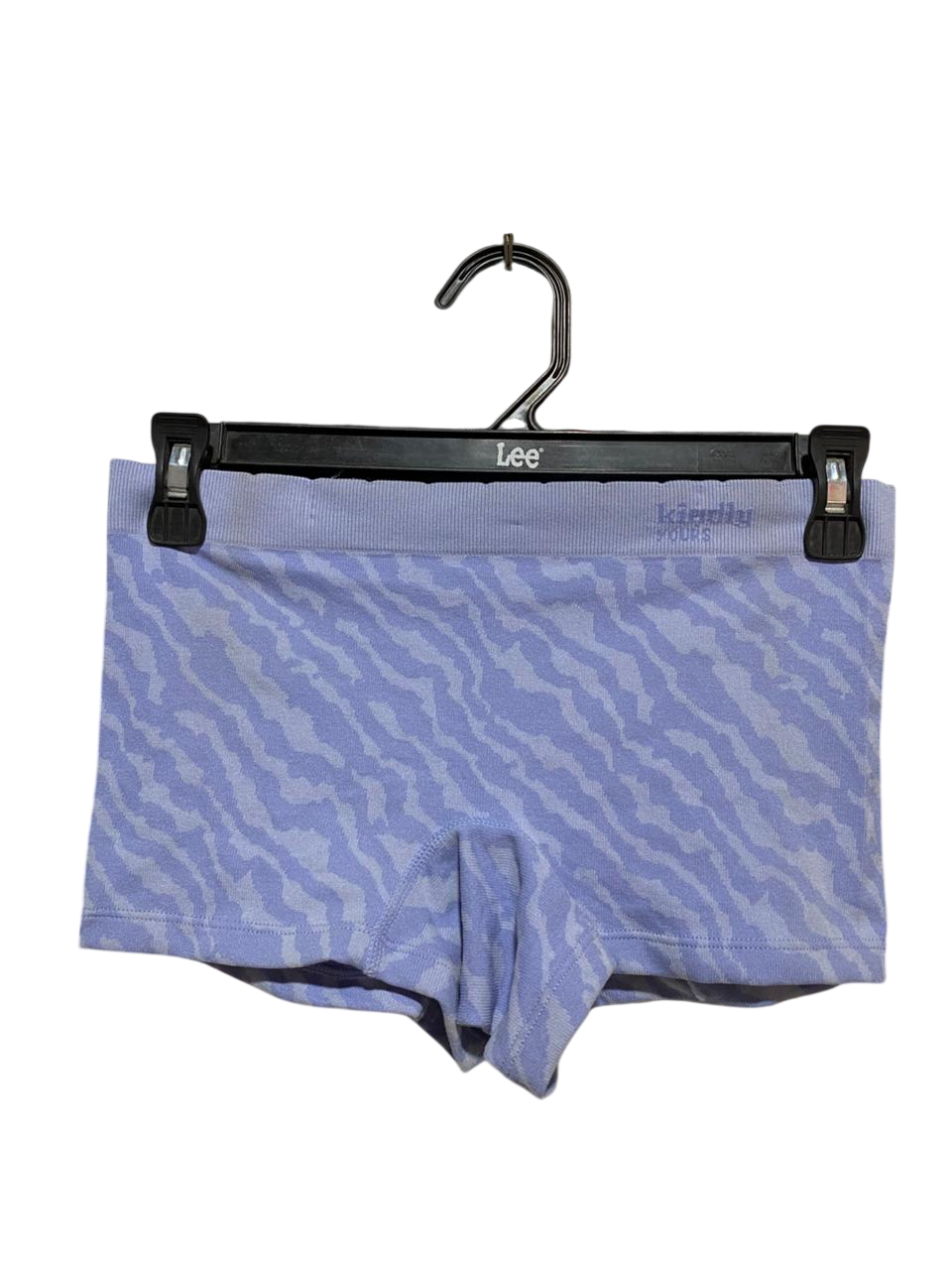 KINDLY |S| WAIST 26| B21| YOURS SEAMLESS ZEBRA PRINT BOYSHORT LIGHT PURPLE