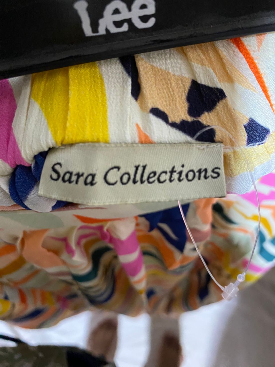 SARA COLLECTION |M| WAIST 28| B21| VIBRANT MULTICOLOR ABSTRACT PRINT MAXI SKIRT